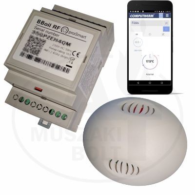 Computherm B300RF WiFi termosztát (vezeték nélküli hőmérséklet érzékelővel