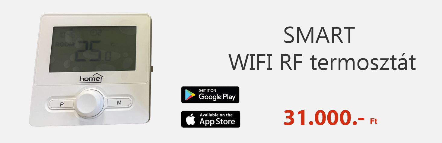 SMART WIFI RF Smart termosztát SMART WIFI RF Smart termosztát